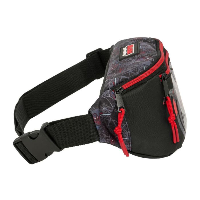 Sac banane Spider-Man Noir 23 x 12 x 9 cm 1