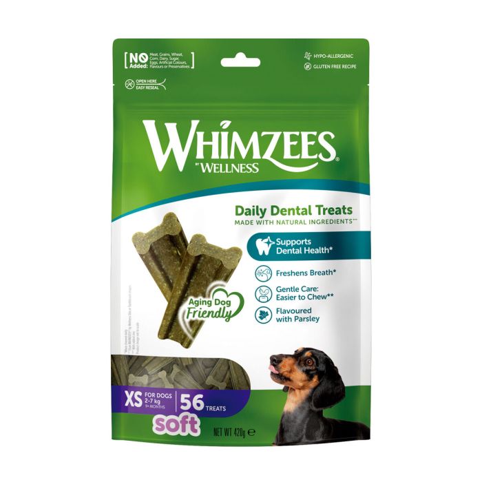 Snack pour chiens Whimzees 56 Pièces 1 Snack pour chiens Whimzees 56 Pièces 1