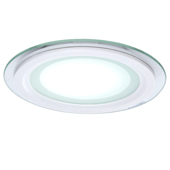 Downlight LED 18W 1800Lm 2700K Circulaire Ø200mm Cristal [HO-MB01-O-18W-WW] 1