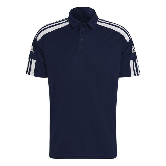 Polo à manches courtes homme Adidas Sq21 Bleu foncé Football 37 1/3