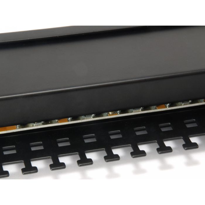 Equip Patchpanel 24x RJ45 Cat6 19" FTP 1HE ISO/IEC schwarz 3