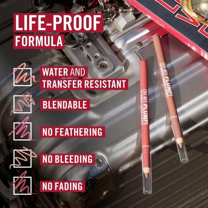 Rouge à lèvres Rimmel London OH MY PLUMP! 1,2 g 9