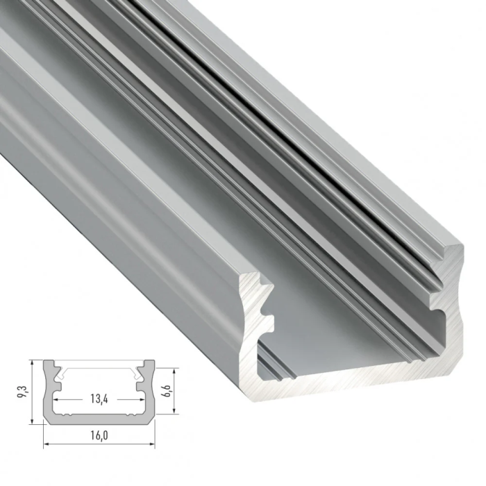 Profil Aluminium Type A 2,02 m 4