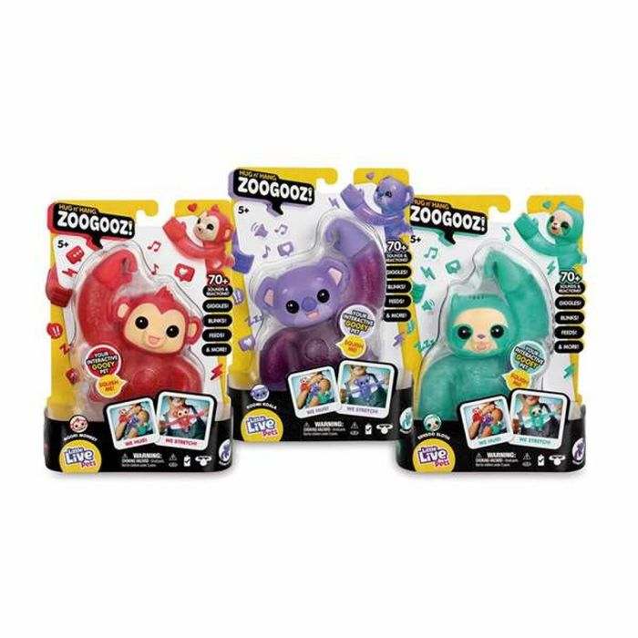 Animal de Compagnie Interactif Famosa Zoogooz Little Live Pets 17 cm 0 Animal de Compagnie Interactif Famosa Zoogooz Little Live Pets 17 cm 0