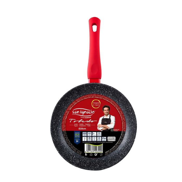 Poêle San Ignacio toledo Aluminium forgé Noir Ø 20 cm 3