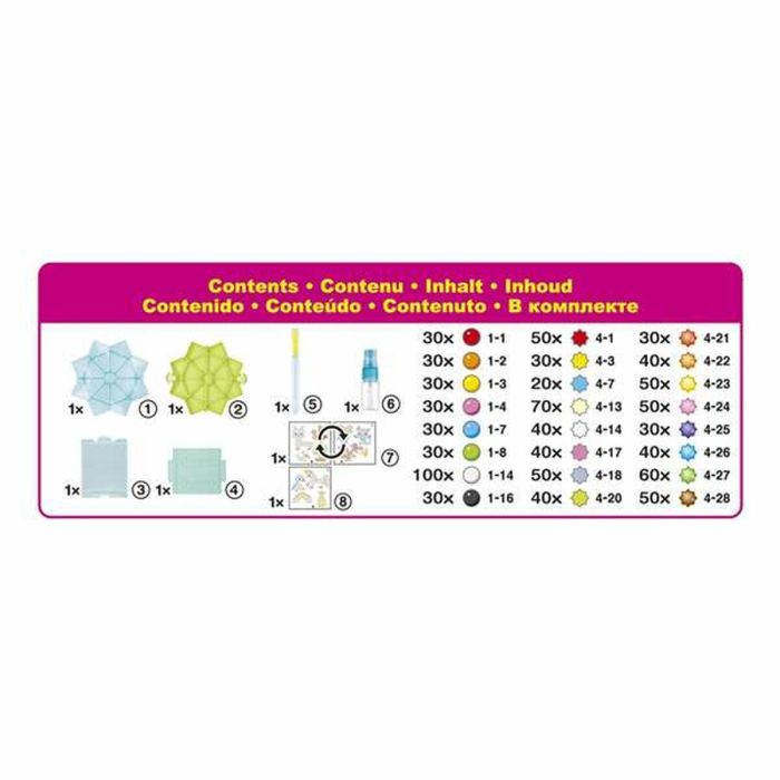 Perles Aquabeads Multicouleur 1000 Pièces 3 Perles Aquabeads Multicouleur 1000 Pièces 3