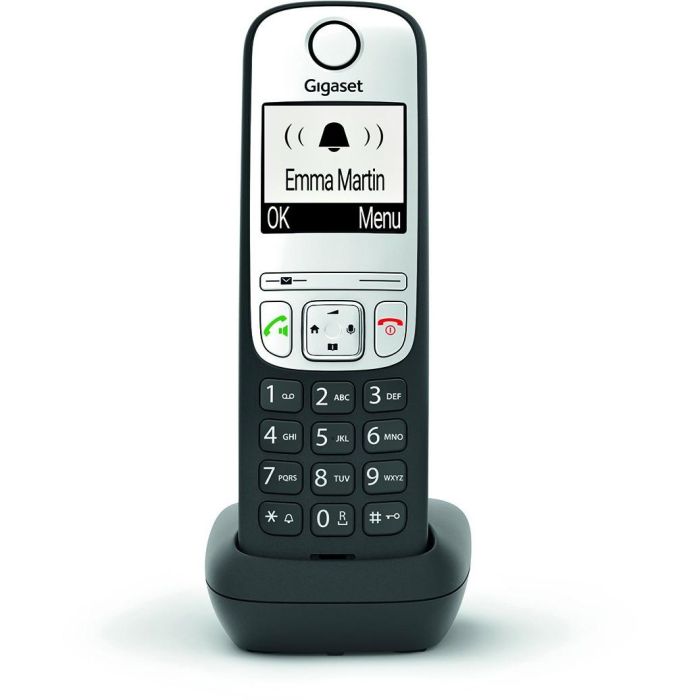 GIGASET A690HX schwarz 5.1 cm 2 Zoll schwarz-weiss Grafik-Display Freisprechen Telefonbuch fr DECT Basisstationen und Router 1