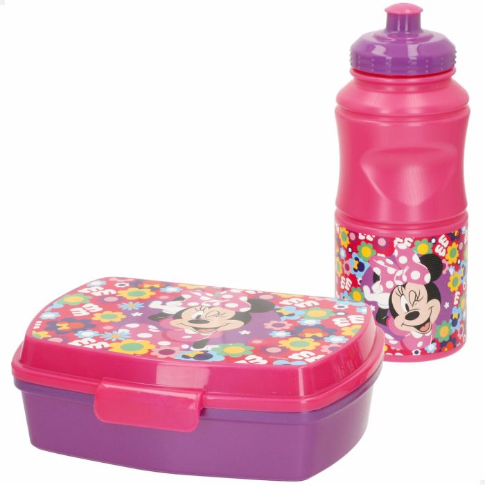 Boîte à lunch Minnie Mouse 380 ml 17 x 5,5 x 13,5 cm Bouteille (6 Unités) 6 Boîte à lunch Minnie Mouse 380 ml 17 x 5,5 x 13,5 cm Bouteille (6 Unités) 6