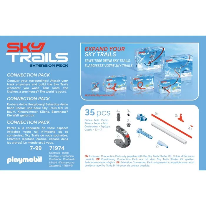 Playmobil Sky Trails Set d'extension de circuit aérien 35 pièces à partir de 7 ans AABTL40734 5