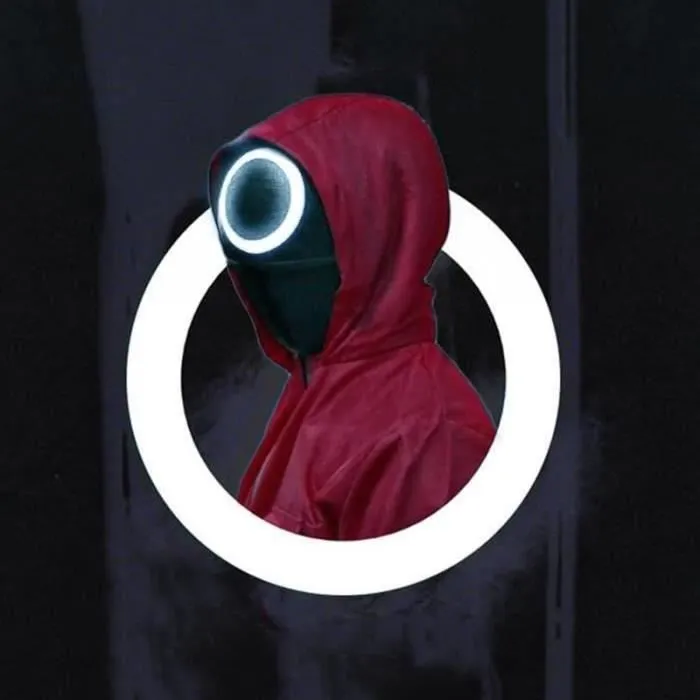 Masque de déguisement Juego de calamar - Soldado redondo 2