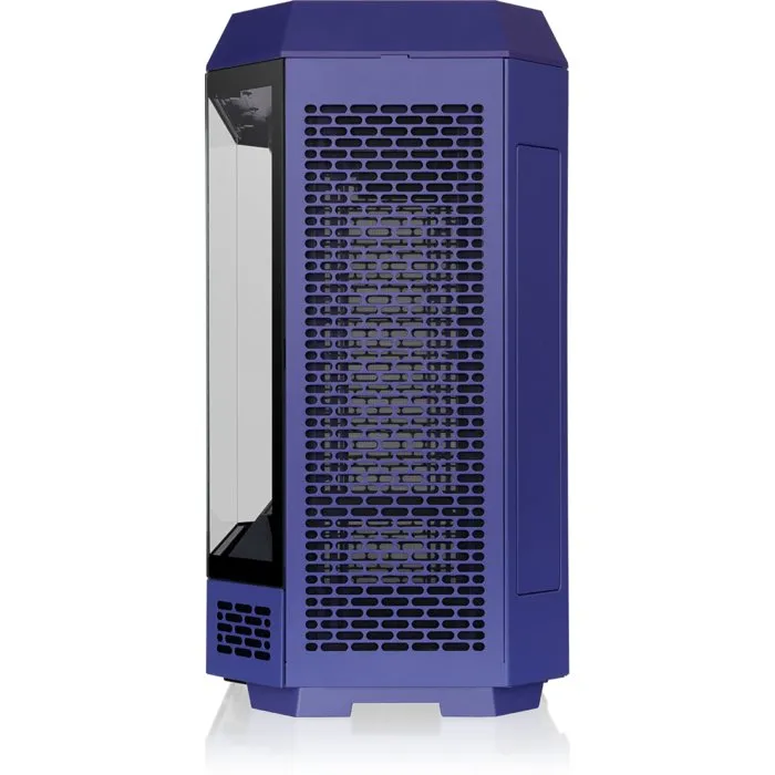 Thermaltake The Tower 600 Boîtier PC Moyen Tour ATX avec 3 Panneaux en Verre Trempé, 2 Ventilateurs 140mm, USB 3.0 Type-C, Future Dusk - Sans Alimentation