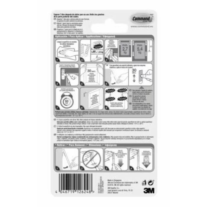 Cartable 3M 7100127044 Blanc (4 Unités) 12