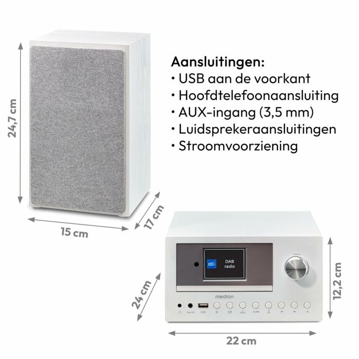 Mini Hifi Medion Minicadena Hi-Fi 1