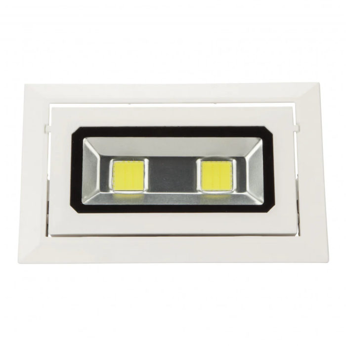 Downlight LED 40W 3600Lm 6000K Rectangulaire Basculant 40.000H WR-RECTBAS-40W-CW 2 Downlight LED 40W 3600Lm 6000K Rectangulaire Basculant 40.000H WR-RECTBAS-40W-CW 2