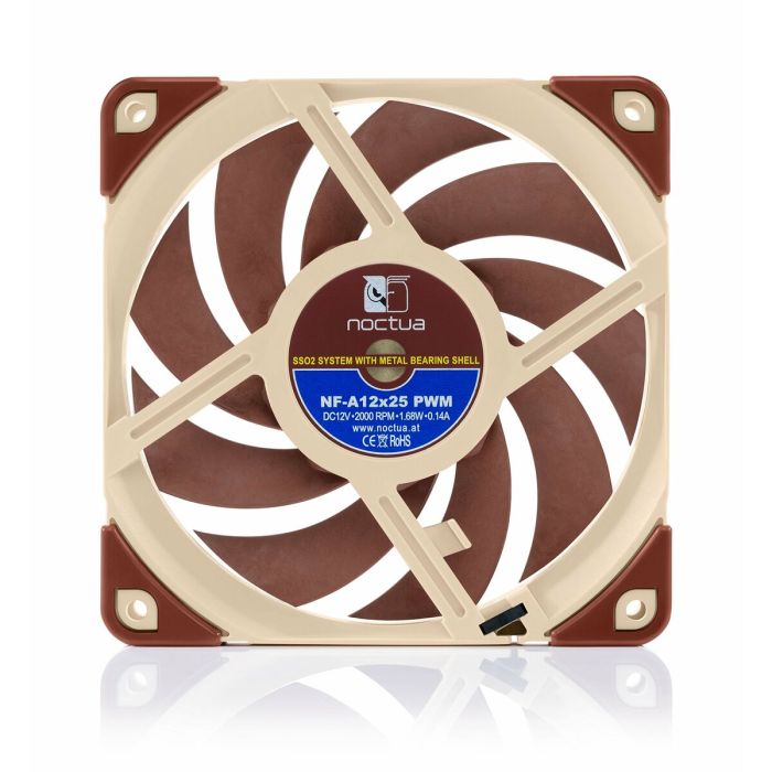 Ventillateur de cabine Noctua NF A12x25 PWM Ø 12 cm 6