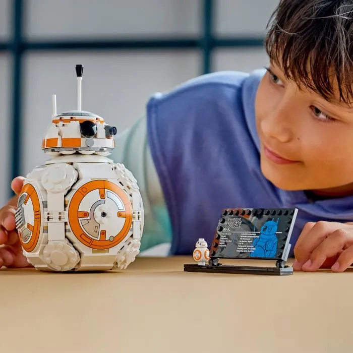 Lego 75452 Droide Astromécanique BB-8 - Figurine de Construction Star Wars, Cadeau pour Garçon et Fille à partir de 10 ans