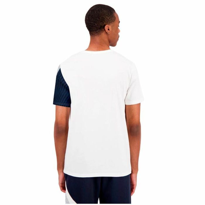 T-shirt à manches courtes homme Le coq sportif Heritage N°1 New Brand Blanc 1