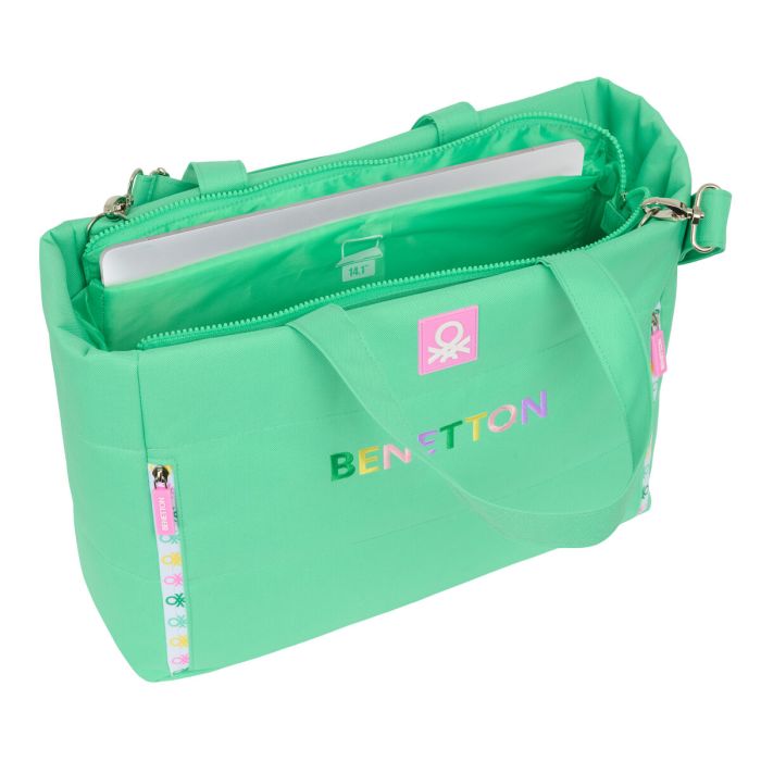 Housse pour ordinateur portable Benetton Mint 40 x 31 x 17 cm 1