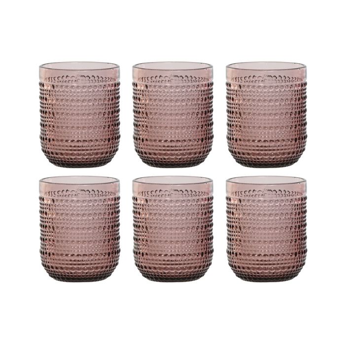 Set de Verres Home ESPRIT Rose Verre 240 ml (6 Unités) 0 Set de Verres Home ESPRIT Rose Verre 240 ml (6 Unités) 0