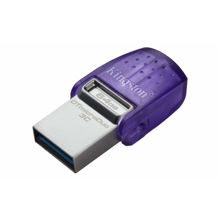 Clé USB Kingston microDuo 3C Violet Pourpre 64 GB 21 Clé USB Kingston microDuo 3C Violet Pourpre 64 GB 21