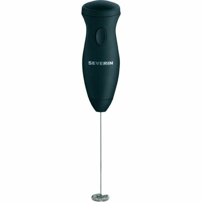 Severin SM3590 Mousseur à lait, compact et maniable, mousse de lait crémeuse, 11.500 tr/min, fonctionne sur piles