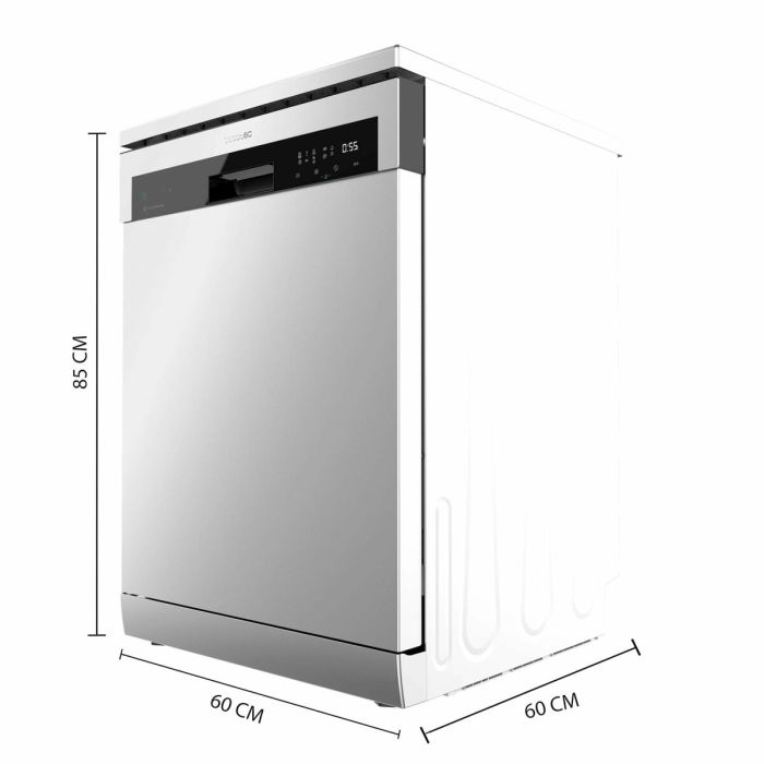 Lave-vaisselle Cecotec Bolero Aguazero 6500 Inox C 60 cm Acier 8