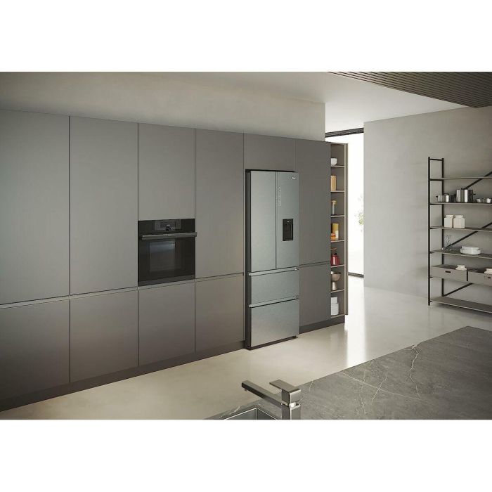 Réfrigérateur Combiné Haier HFR5719EWMG 190 Argenté 4