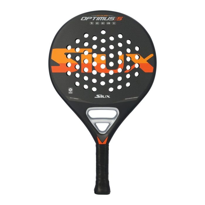 Raquette de Padel Siux OPTIMUS 5 Noir Fibre de Carbone 9 Raquette de Padel Siux OPTIMUS 5 Noir Fibre de Carbone 9