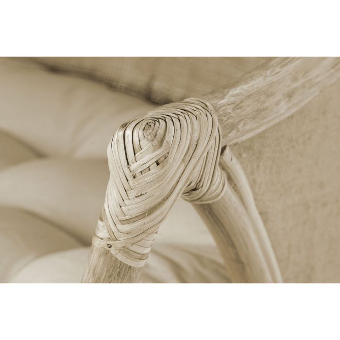 Chaise de jardin DKD Home Decor Blanc Marron 66 x 50 x 90 cm 63 x 66 x 88 cm 65 x 63 x 90 cm 2