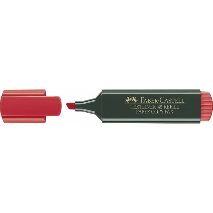 Surligneur Faber-Castell TEXTLINER 48 Rouge (10 Unités) 3 Surligneur Faber-Castell TEXTLINER 48 Rouge (10 Unités) 3