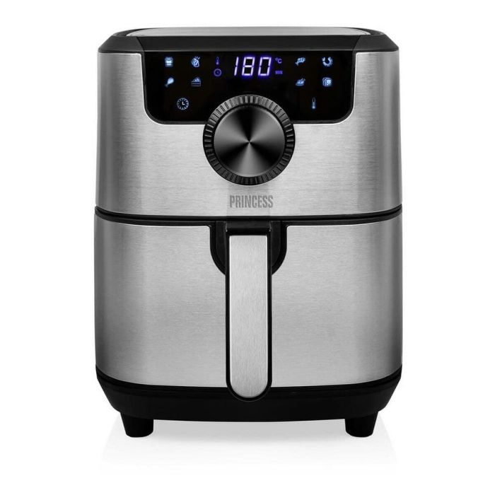 Friteuse à Air Princess 01.182033.01.001 1500 W Noir Argenté 4,5 L 16 Friteuse à Air Princess 01.182033.01.001 1500 W Noir Argenté 4,5 L 16