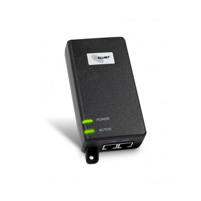 Z ALLNET PoE Injektor 1G/2.5G/5G PoE & PoE bt (15,4W/30W/60W) / Kunststoffgehäuse / ALL-PI102-BT60-5G 2
