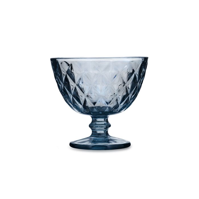 Coupe de glaces et de milkshakes Quid Maia Bleu verre 300 ml (6 Unités) 1