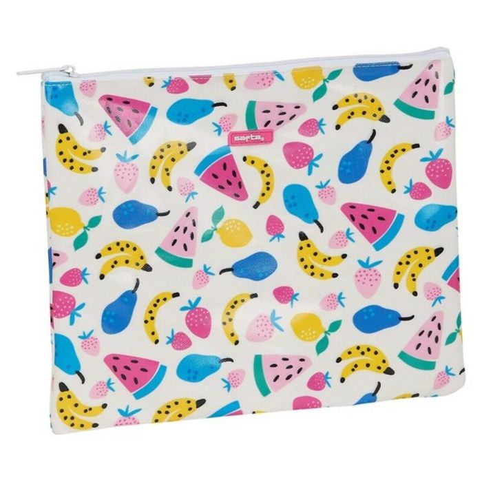 Fourre-tout Safta Fruits Blanc 3