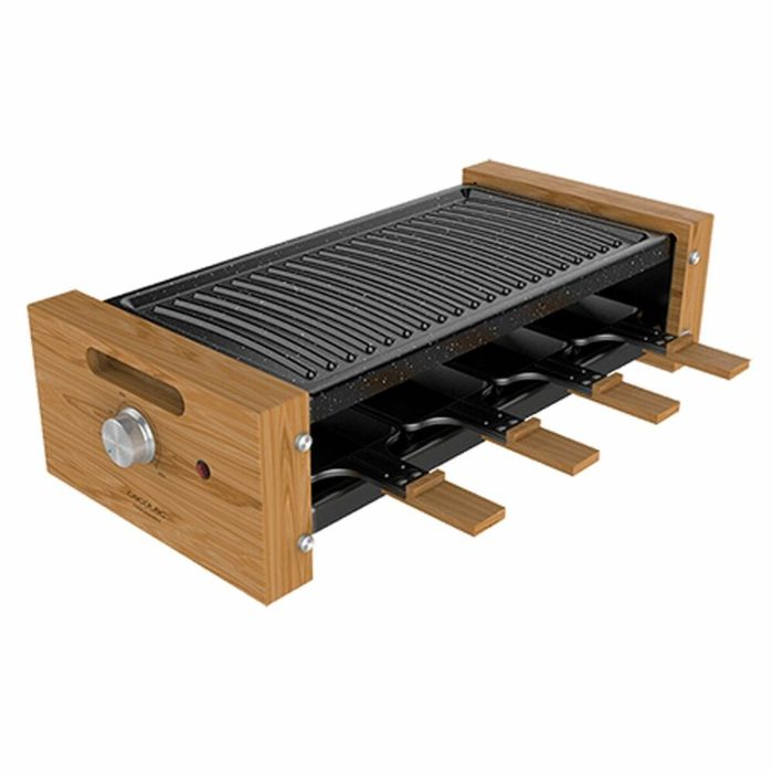 Grill Cecotec Cheese&Grill 8200 Wood Black 1200 W 0 Grill Cecotec Cheese&Grill 8200 Wood Black 1200 W 0