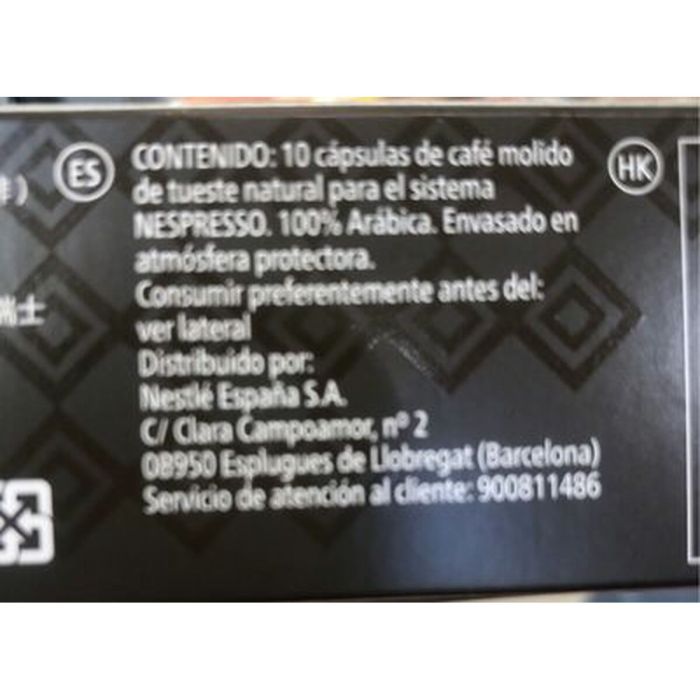 Capsules de café Starbucks NESPRESSO NESCAFE COLOMBIA 1