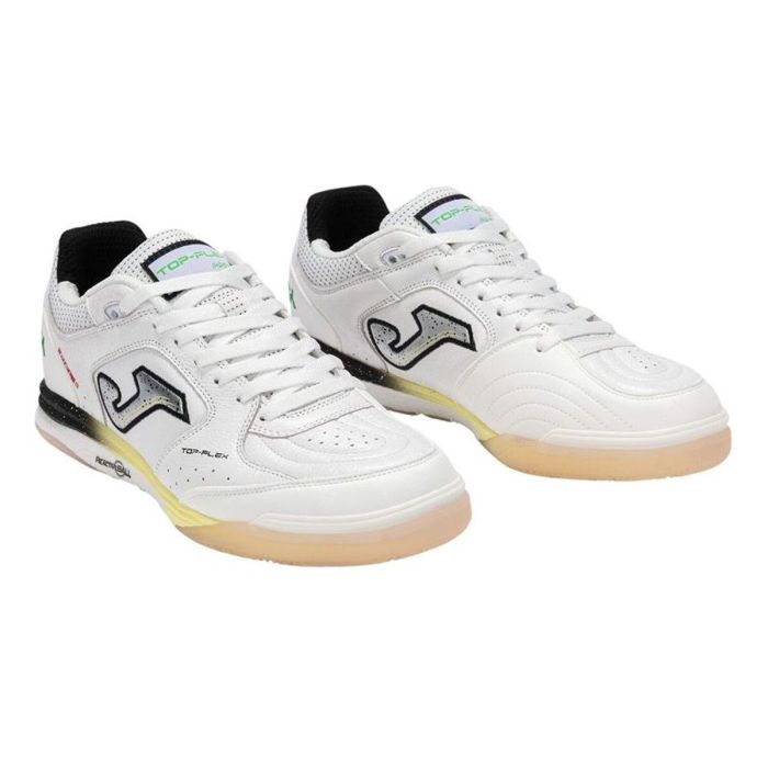 Chaussures de Futsal pour Adultes Joma Sport Top Flex Rebound 2502 Blanc L 1 Chaussures de Futsal pour Adultes Joma Sport Top Flex Rebound 2502 Blanc L 1