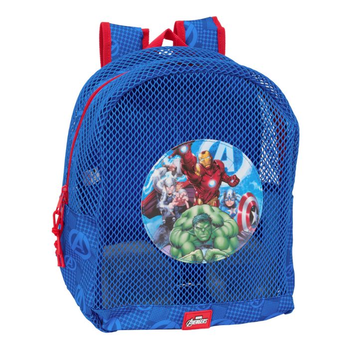 Sac à dos de plage The Avengers Bleu 30,5 x 24 x 18 cm Enfant