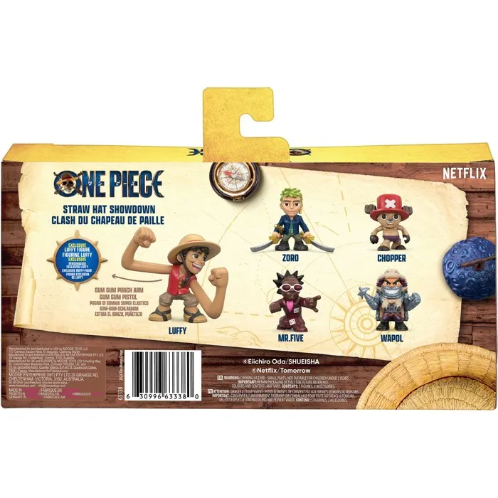 One Figurines Anime One Piece - Pack de 5 Personnages Miniatures : Luffy, Zoro, Chopper, Wapol, Mr.5 - Dès 4 Ans One Figurines Anime One Piece - Pack de 5 Personnages Miniatures : Luffy, Zoro, Chopper, Wapol, Mr.5 - Dès 4 Ans