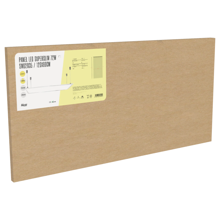 BX3 LIGHT Panel LED Superslim 1200x600 mm 72W 6000K Blanc Froid, Luminiaire Professionnel Modulaire pour Plafond BX3 LIGHT Panel LED Superslim 1200x600 mm 72W 6000K Blanc Froid, Luminiaire Professionnel Modulaire pour Plafond