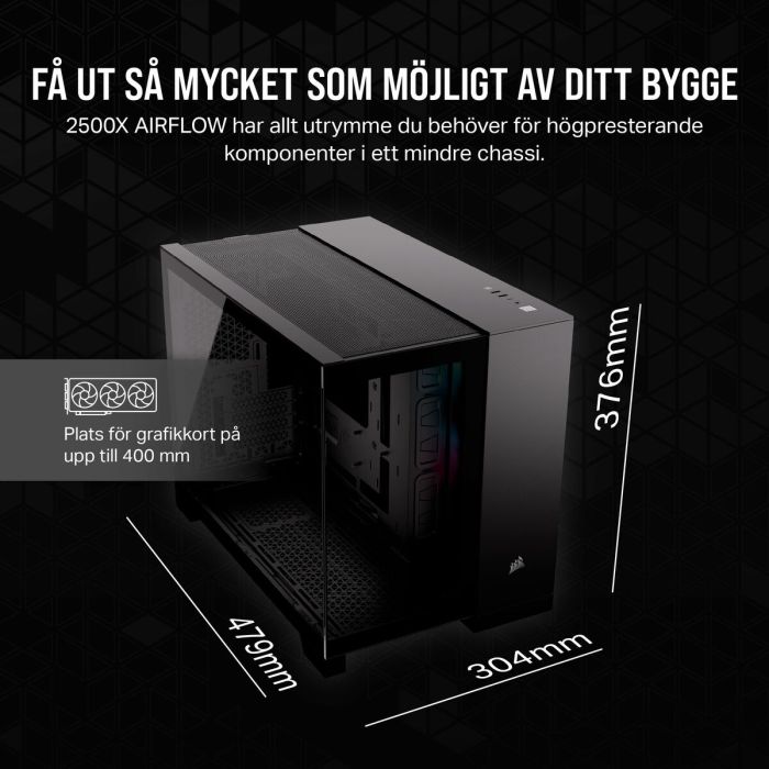 Boîtier ATX semi-tour Corsair Noir 3