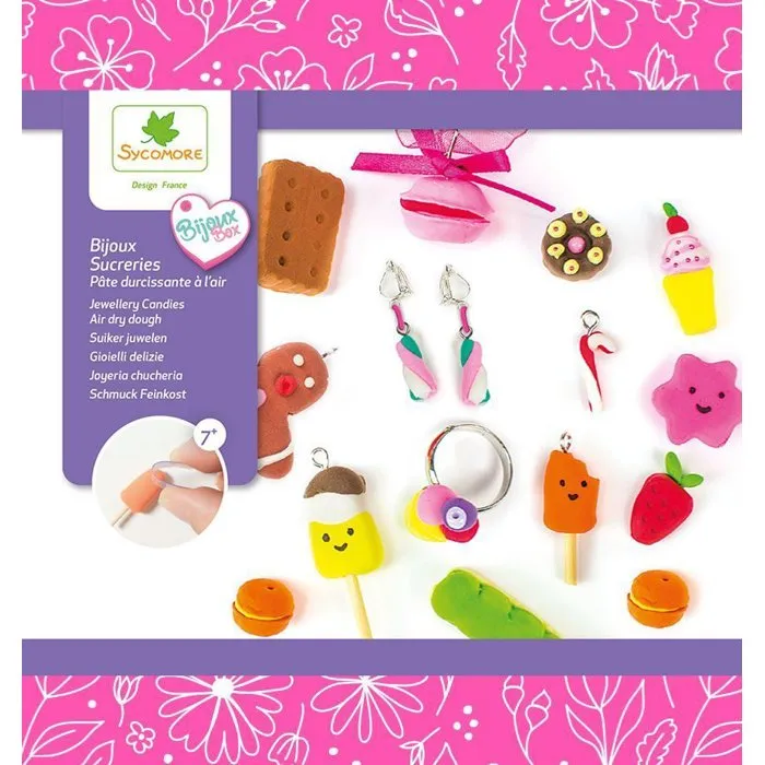 Sycomore Kit de création de bijoux Joyería de dulces Edades 7+ AUS3700143944458 4