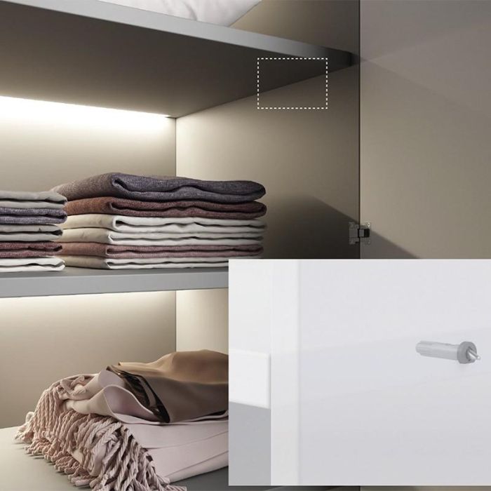 Soporte Invisible No-One Para Estantes - Montaje Fácil Y Sin Herramientas Herrajes De Union 1