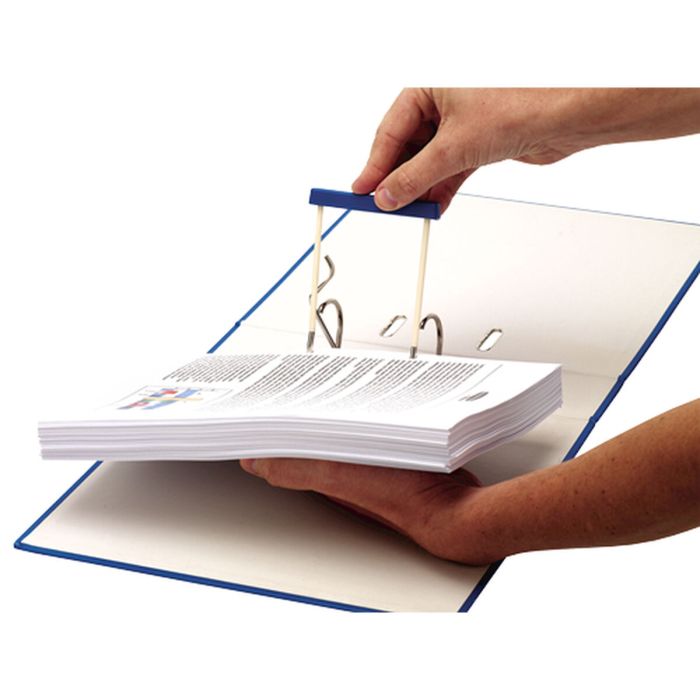 Attache Fellowes Pro Clip 50 Unités Bleu Plastique recyclé 10,1 x 9,2 x 0,9 cm 2