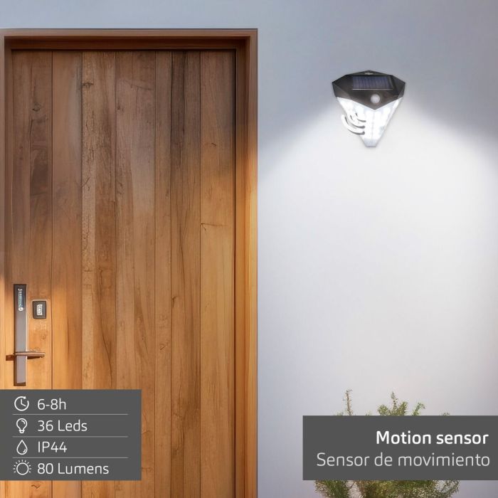 Lampe solaire Aktive 15 x 15 x 7 cm (6 Unités) 4