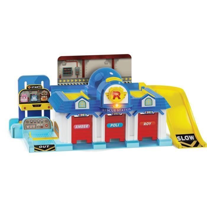 Playset QG - Garage mini véhicules - SILVERLIT - 1 véhicule inclus - Des 3 ans 1