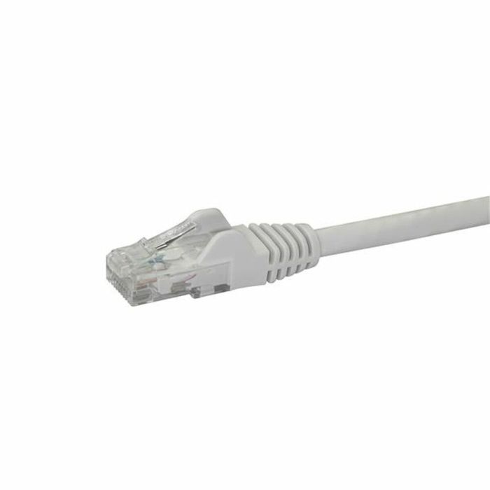 Câble Réseau Rigide UTP 6ème Catégorie Startech N6PATC10MWH 10 m Blanc 1