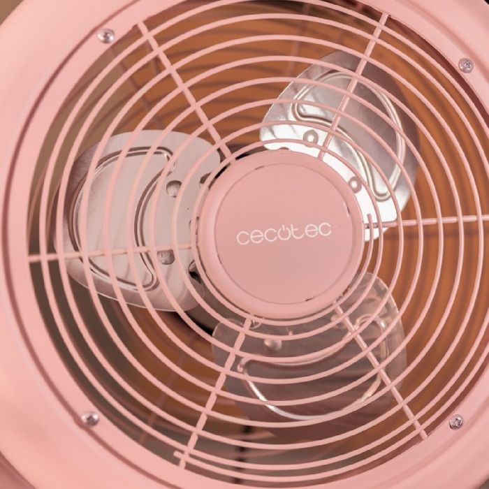 Ventilateur sur Pied Cecotec EnergySilence 250 ClassicStyle Rose 25 W 2 Ventilateur sur Pied Cecotec EnergySilence 250 ClassicStyle Rose 25 W 2