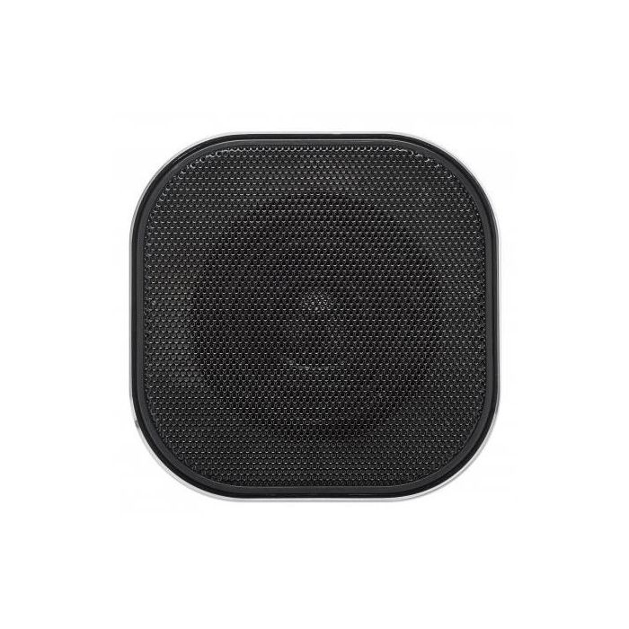 MANHATTAN Sound Science Metallic LED Bluetooth-Lautsprecher Bluetooth 5.0 Mikrofon Bedienelemente FM-Radio MicroSD-Slot schwarz 4