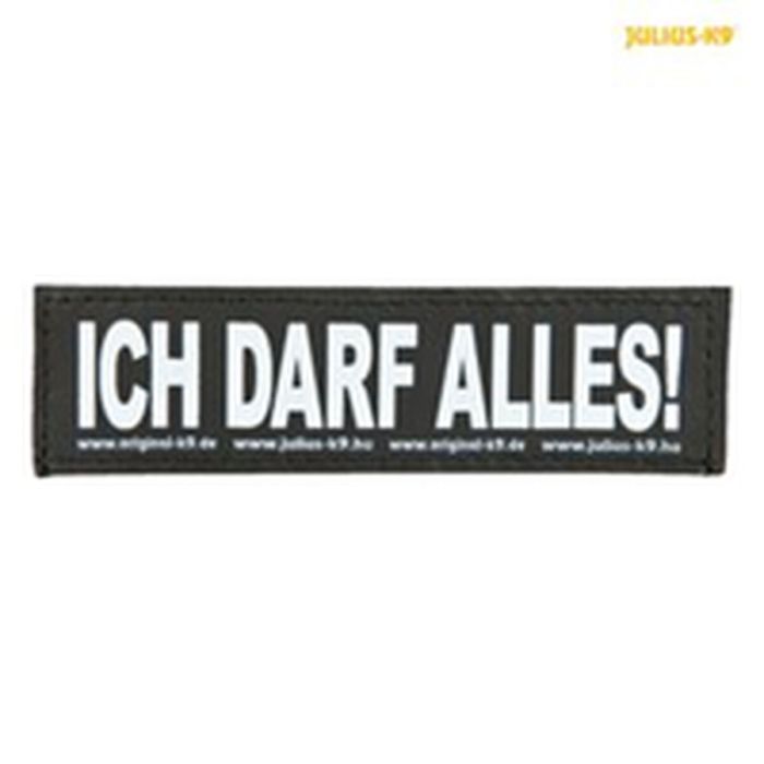 Étiquettes pour harnais Julius K9 151198 S 2 Unités 8 Étiquettes pour harnais Julius K9 151198 S 2 Unités 8